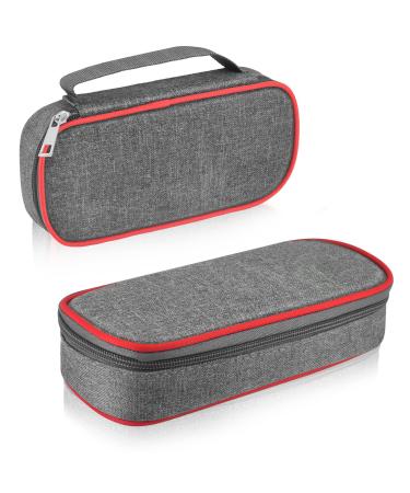 Insulin Cooler Travel Case Portable Diabetic Supplies Organizer Medication Cooler Bag with 2 Ice Packs for Insulin Pens(2 pcs)