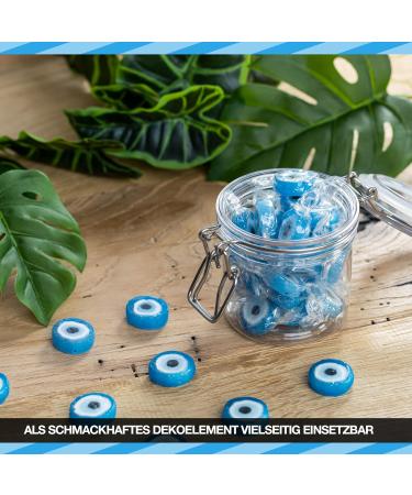 WeddingTree Rock Sweets Bluewith The Turkish Eye - Flavoured Rock 500 g - Nazar Boncugu as Table Decoration for Wedding Valentine's Day Mother's Day or Sugar Festival - Buy Online on GoSupps.com