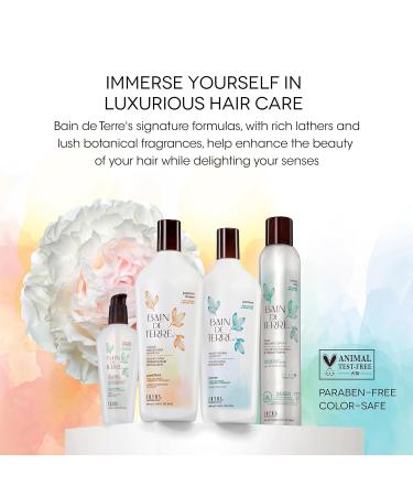 Bain de Terre Rise N' Shine Volumizing Foam Lightweight Medium Hold & Volume with Argan & Monoi Oils Paraben-Free Color-Safe Vegan 6.7 Fl Oz - Buy Online on GoSupps.com