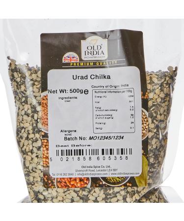 Old India Urad Chilka 500g | High-Quality Black Gram Lentils | Buy Online Now - Buy Online on GoSupps.com