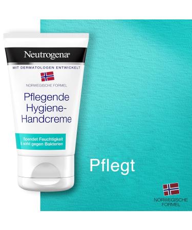 Neutrogena Norwegian Formula Hand Cream 50ml - Antibacterial Moisturizing Cream with Glycerin for Nourishing Hygiene - Buy Online on GoSupps.com