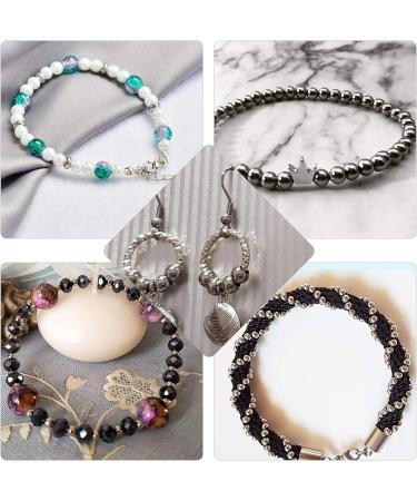 UNICRAFTALE 100pc Stainless Steel Memory Wire End Caps for Jewelry Making - 3/4/5/6/8mm Round Beads - Buy Online on GoSupps.com