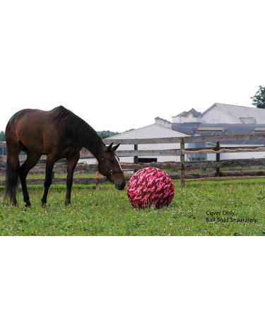 Horsemen's Pride Jolly Mega Ball Pink Camo Cover - 30 Inch Equine Mega Ball Accessory - Buy Online on GoSupps.com