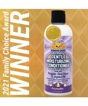 Premium Natural Moisturizing Dog Conditioner with Aloe Vera & Jojoba Oil | 17oz - Buy Online on GoSupps.com