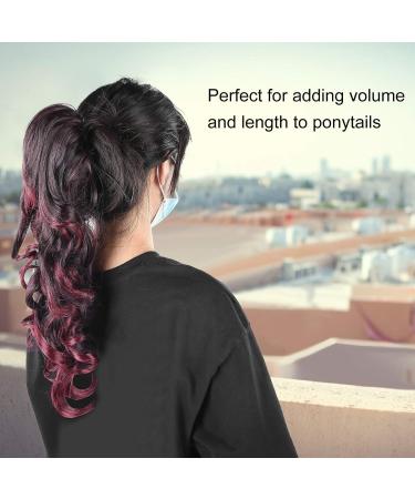 Long Curly Ponytail Wig Claw Clip Hair Extensions Wig for Parties Halloween Cosplay and Daiuly Wear Hairpiece Women Female Wavy Wig 50cm(1) - Buy Online on GoSupps.com