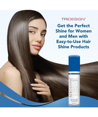 Tri Aeroshine 3oz Finishing Hairspray Styling Product - Extra Hold, Lightweight Sheen Spray with Sun Protection for All Hair Types, Formulated for Dry Frizzy Hair - Buy Online on GoSupps.com