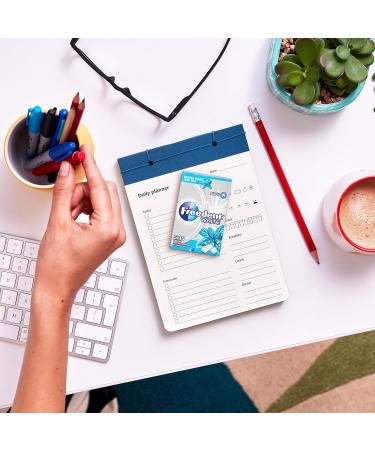  Freedent FREEDENT WHITE - Mild Mint Chewing Gum - Sugar Free - 5 x 10 pieces - 70g - Buy Online on GoSupps.com