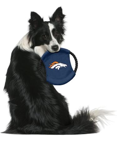 Shop LittleArth NFL Denver Broncos Dog Toy Set - Monkey & Flying Disc | Unisex | Perfect for Pets & Broncos Fans - Buy Online on GoSupps.com