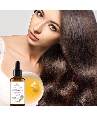 Buy Pure Rosemary Hair Oil - 30ml Natural Essential Oil for Hair Growth & Scalp Care - Buy Online on GoSupps.com