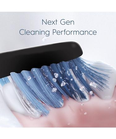 Oral-B Clic Manual Toothbrush Matte Black + Bonus Head & Magnetic Holder - 4 Piece Set - Buy Online on GoSupps.com