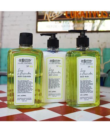 C.O. Bigelow Village Perfumer Lime Coriander Body Lotion - No. 1536 | Moisturizing Lotion for Women and Men | 10 fl oz - Buy Online on GoSupps.com
