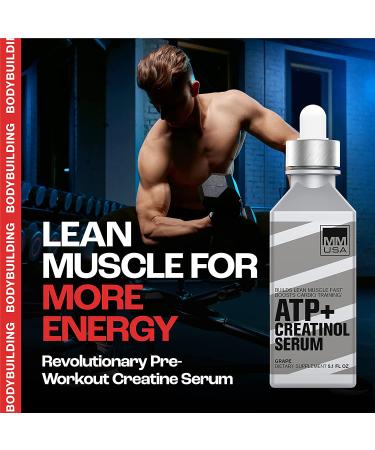 ATP Creatine Serum: Pre-Workout Muscle Fuel for High Energy Boost & Lean Muscle Growth - Buy Online on GoSupps.com