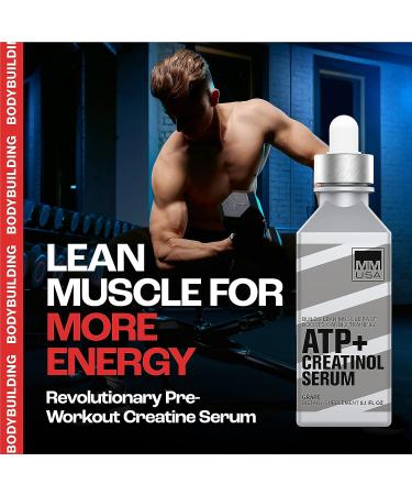 Men's Pre-Workout Creatine: ATP Energy, Lean Muscle Mass, Endurance, Amino Acids, Vitamins, Boosts Fitness Stamina & Recovery, Glucosamine for Joints - Buy Online on GoSupps.com