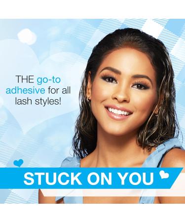 Duo Striplash Adhesive | Clear Lash Glue for Fake Lashes Lash Clusters & Individual Lashes - 0.25 oz - Buy Online on GoSupps.com
