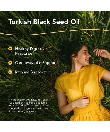 North American Herb & Spice Black Seed Oil - 16 fl. oz. | Cardiovascular, Digestive & Immune Support | Non-GMO | 96 Servings - Buy Online on GoSupps.com