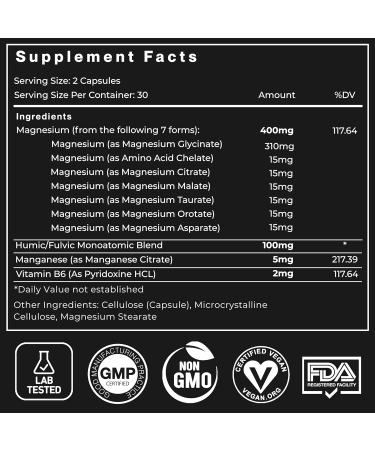 CALMg Magnesium Supplement for Enhanced Sleep & Relaxation. Ultimate Sleep aid with Seven Types of Magnesium for Wellness & Recovery Support. Ideal for Post-Surgery Comfort and Sleep Enhancing. - Buy Online on GoSupps.com