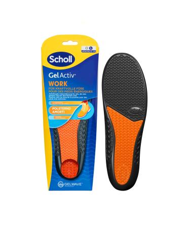 Scholl Gel Activ Work insoles for men size 40-43 - Buy Online on GoSupps.com