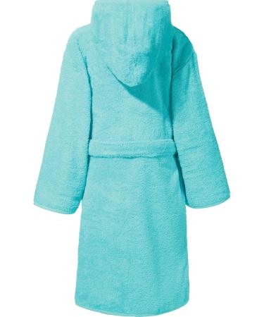 Buy Erwin M ller Children's Bathrobe with Zipper & Hood - 100% Cotton Soft & Strong - Size 122/128 Mint - International Shipping Available - Buy Online on GoSupps.com