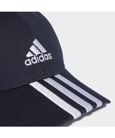 Buy adidas Unisex Baseball Cap 3-Stripes - Kids Cotton Twill Cap in Legend Ink/White | International Shipping Available - Buy Online on GoSupps.com