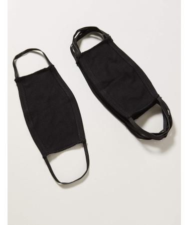 Oscar Apparels Kids Reusable Face Mask 100% BCI Cotton with Elastic Loop (5 Pack) 5 Count (Pack of 1) Black - Buy Online on GoSupps.com
