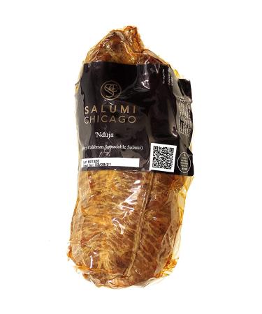 Salumi Chicago Traditional Nduja - Spicy Calabrian Chili Pepper Salami (7 oz) - Buy Online on GoSupps.com