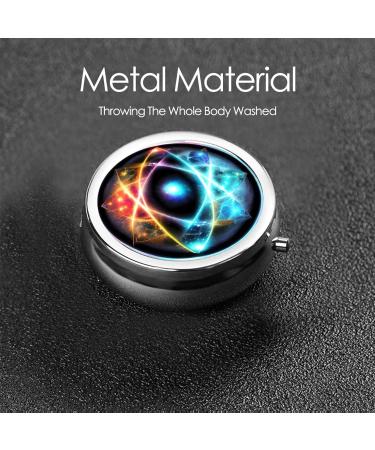 Wonderful Universeround Pill Box - 3 Compartment Portable Travel Organizer for Easy Medication Management - Buy Online on GoSupps.com