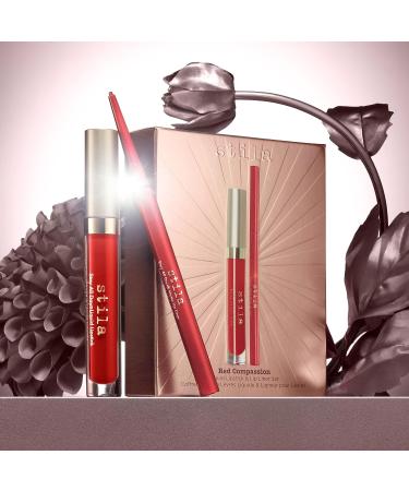 Red Compassion Liquid Lipstick & Lip Liner Set - Long-lasting, Matte Finish - Buy Online on GoSupps.com