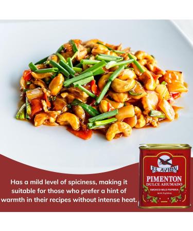 Smoked Paprika Powder Bundle - Hot and Mild Varieties - 75g x4 with Wooden Spoon - Buy Online on GoSupps.com