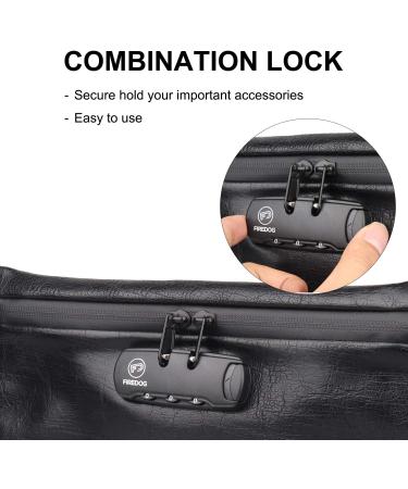 FIREDOG Smell Proof Bag with Lock - Carbon Lined Odor Proof Pouch for Travel Storage (Black) - Buy Online on GoSupps.com