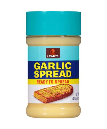 Lawry's Garlic Spread 6oz (Pack of 6) - Deliciously Versatile for Cooking and Grilling - Buy Online on GoSupps.com