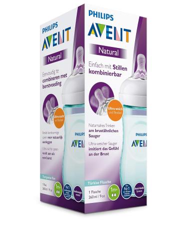 Philips Avent Natural Baby Bottle SCF033/15 - Slow Flow Teat Green - 1 Piece for Newborns | Best International Shipping - Buy Online on GoSupps.com