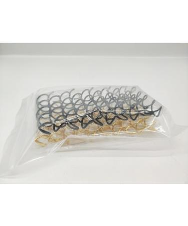 Csirnto 20-Pack Metal Spiral Hair Pins | Styling Clips & Needles for Perfect Hair Updos - Buy Online on GoSupps.com