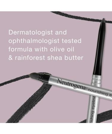 Neutrogena Nourishing Eyeliner Pencil with Built-in Sharpener and Smudger - Cosmic Black 10 / 10.01 oz - Buy Online on GoSupps.com