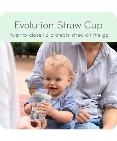 NUK Evolution Soft Spout Cup - 8 oz (240 ml) | 2 Pack | 6+ Months - Buy Online on GoSupps.com