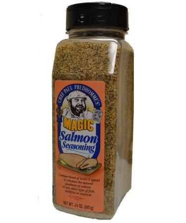 Chef Paul Prudhomme's Magic Seasoning Salmon Magic, 24-Ounce - Buy Online on GoSupps.com