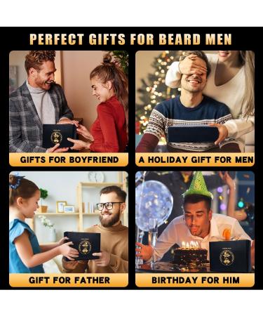 Premium Bartset: Complete Beard Growth Kit for Men - Oil Shampoo Comb & Scissors | Ideal Gifts for Him - Buy Online on GoSupps.com