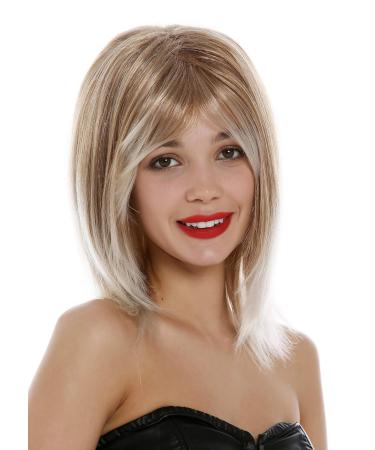 WIG ME UP GFW2472-27T60 | Short Shoulder Length Straight Bob Wig for Women | Blonde Ombre with Platinum Tips | International Shipping Available - Buy Online on GoSupps.com