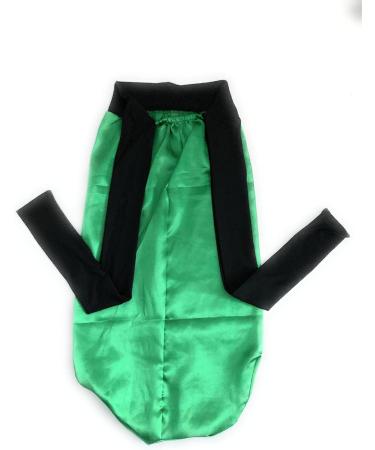 YUPs Long Silk Satin Adjustable Hair Bonnet for Long Hair - Green - Buy Online on GoSupps.com