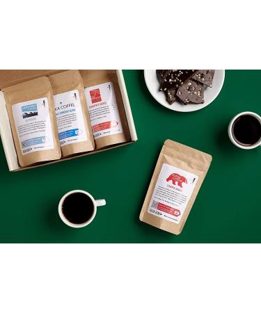 Bean Box Gourmet Coffee Sampler | Specialty Coffee Gift Set for Women and Men | Birthday Gifts for Her | Care Package | 4 Piece Variety Set (Light Roast - Whole Bean) - Buy Online on GoSupps.com