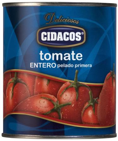 Cidacos Cidacos whole tomatoes 800g - Pack of 4