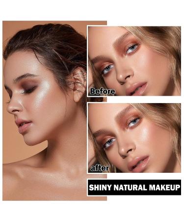 White Highlighter Makeup Palette - Waterproof & Long-Lasting Shimmer Contour Powder | Brightens & Illuminates Face | 01 Pearl White - Buy Online on GoSupps.com