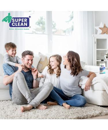 Super Clean Carpet & Upholstery Deep Clean Concentrate - 500ml for All Fabrics & Car Interiors - Buy Online on GoSupps.com