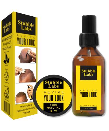 Bring Back Your Hairline with Revolutionary Stubble Labs Waterproof Natural Bald Spot Hairline Cover Up Hair Filler for Baldness for Men and Women Superior to Hair Fibers Hair Loss Fix