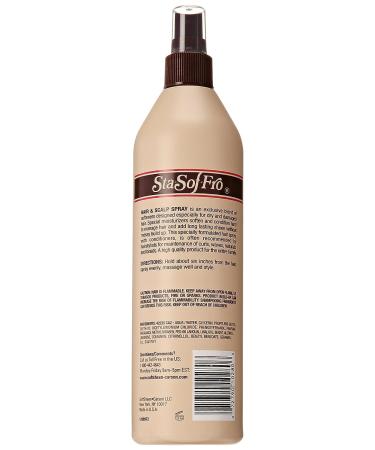 SoftSheen-Carson Sta-Sof-Fro Hair & Scalp Spray Comb Out Conditioner with Lanolin - Extra Dry - 16 Fl Oz - Buy Online on GoSupps.com
