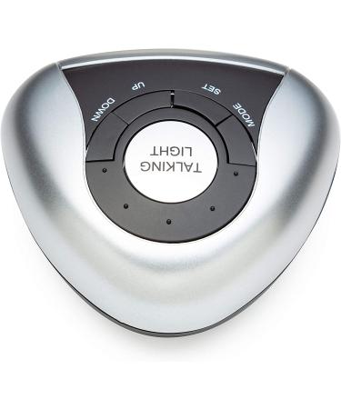 Loud Talking Alarm Clock with Time and Temperature - Ideal for Low Vision or Blind - Gray - Buy Online on GoSupps.com