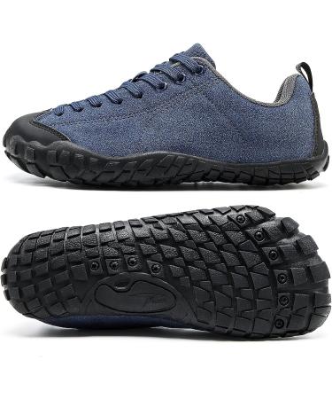 ASHION Boys Hiking Shoes | Wide Toe Box | Lightweight Athletic Sneaker | Deep Blue 1021 - Buy Online on GoSupps.com