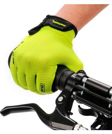 Buy METEOR FXJ20 Gel Kinder Bicycle Gloves - Bright Colors for Child Visibility | Comfortable & Safe Kids' Cycling Gloves - Buy Online on GoSupps.com