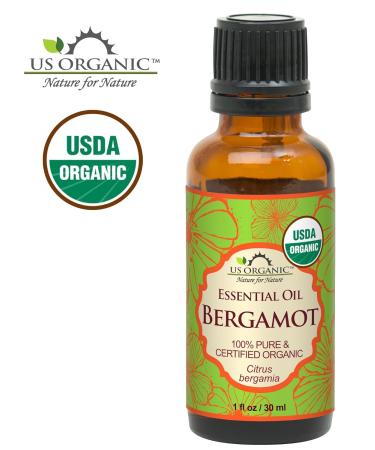 USDA Certified Organic 100% Pure Bergamot Essential Oil - Cold Pressed Euro Droppers 30 ml | Shop Now for International Shipping - Buy Online on GoSupps.com