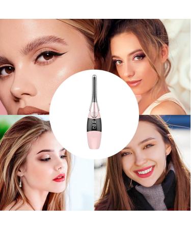 Heated Eyelash Curler - USB Heating Electric Eyelash Curler Wand Heated Eyelash Curler | Warm Eyelash Perms for Multiple Uses Pine Eyelash Curler with Safe Preheating Pre Pink - Buy Online on GoSupps.com