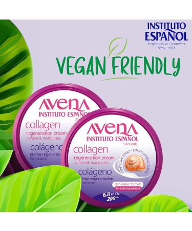 Instituto Espa ol Regenerating Collagen Cream with Snail Mucus Moisturizing Body Cream for Women and Men Nourishing Treatment and Elasticity for Dry Cracked Skin Set 400ml - Buy Online on GoSupps.com